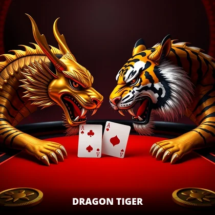 Dragon Tiger live game on the 99exch casino floor